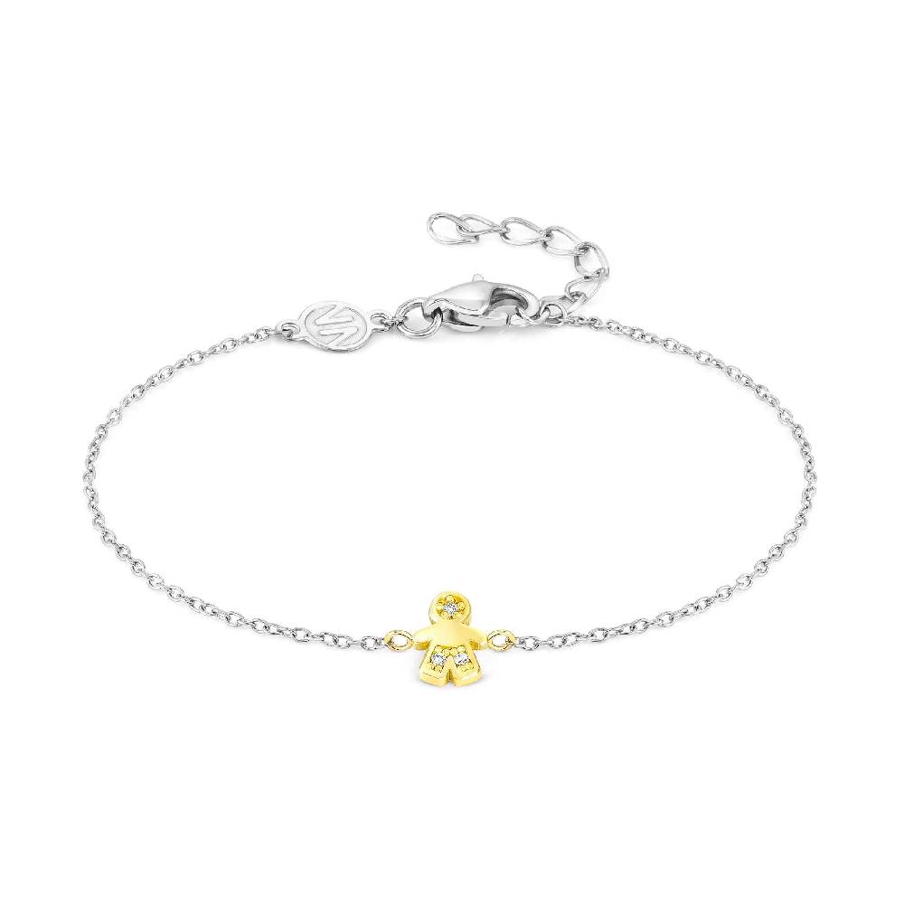 Nomination Bracciale MyTreasure Bambino in Oro e Diamanti