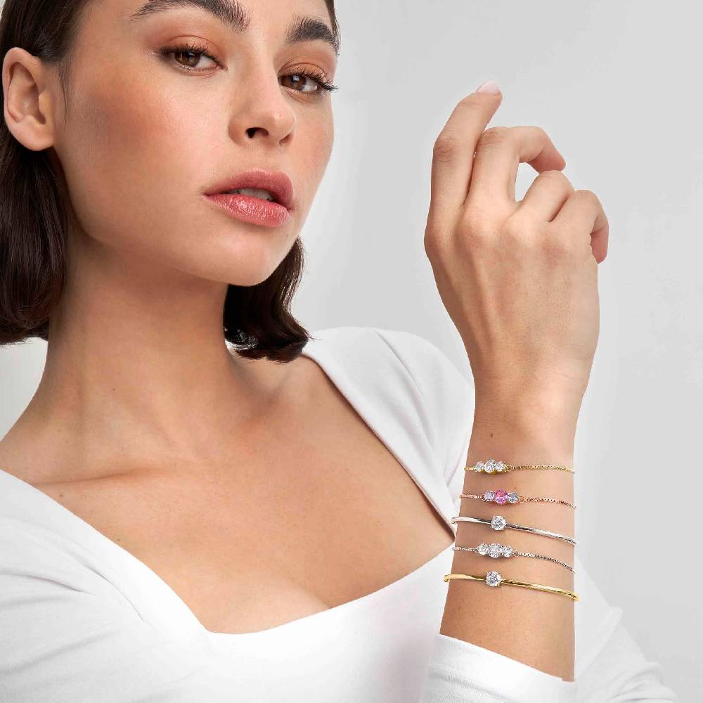 Nomination Bracciale Rigido Colour Wave Con Zircone