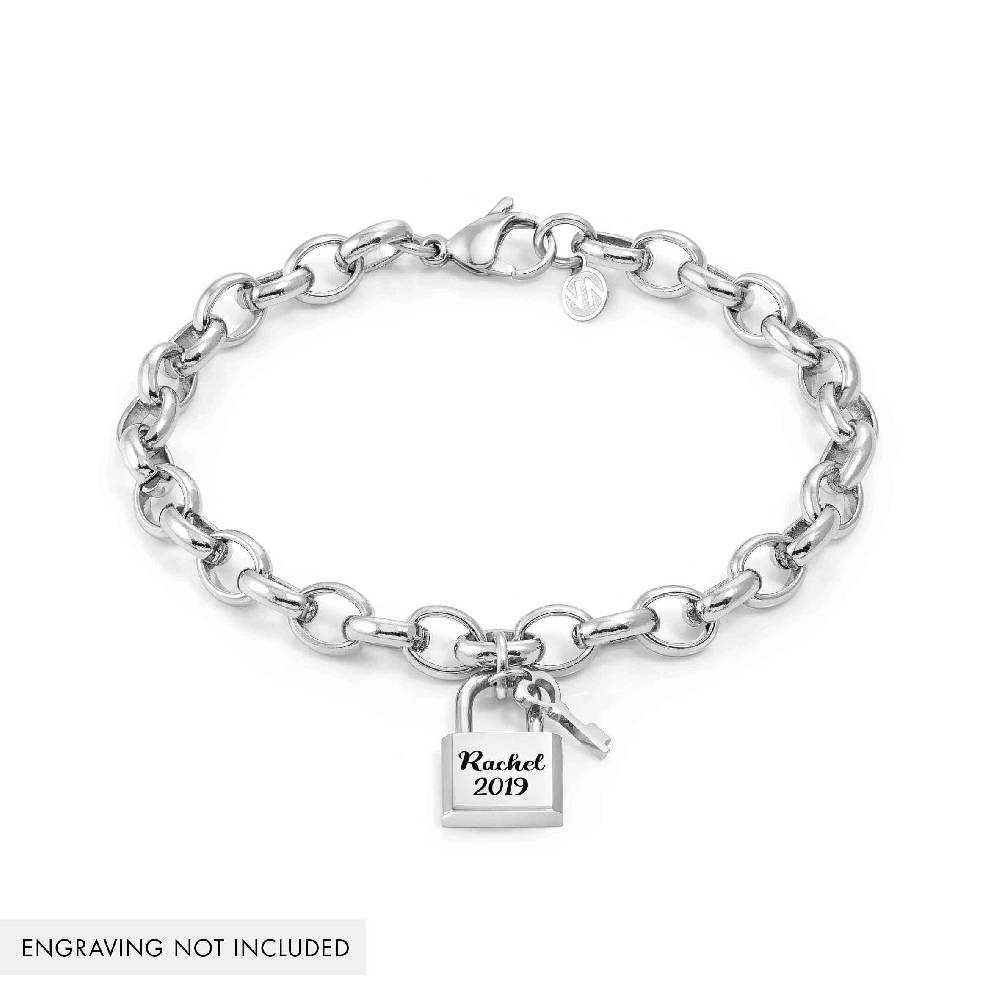 Nomination Bracciale Sempre Con Me Con Lucchetto Pendente