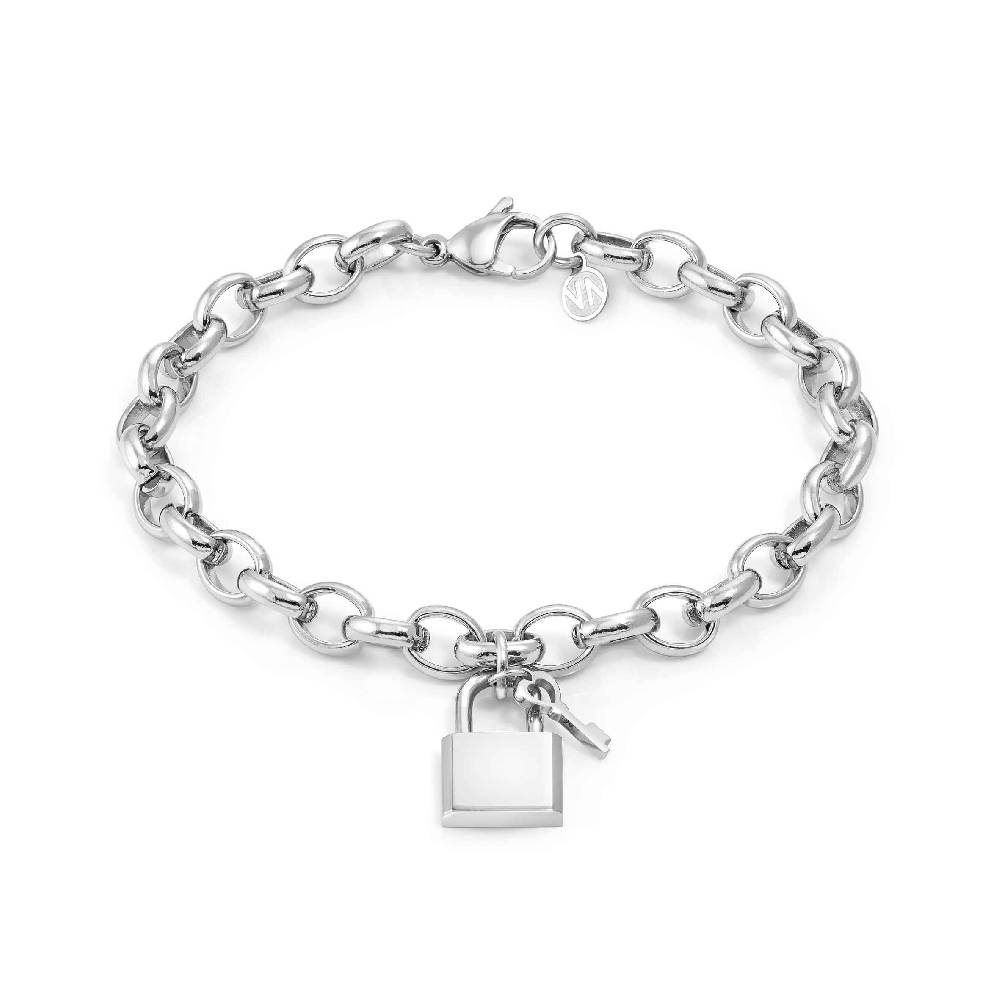 Nomination Bracciale Sempre con Me con Lucchetto Pendente