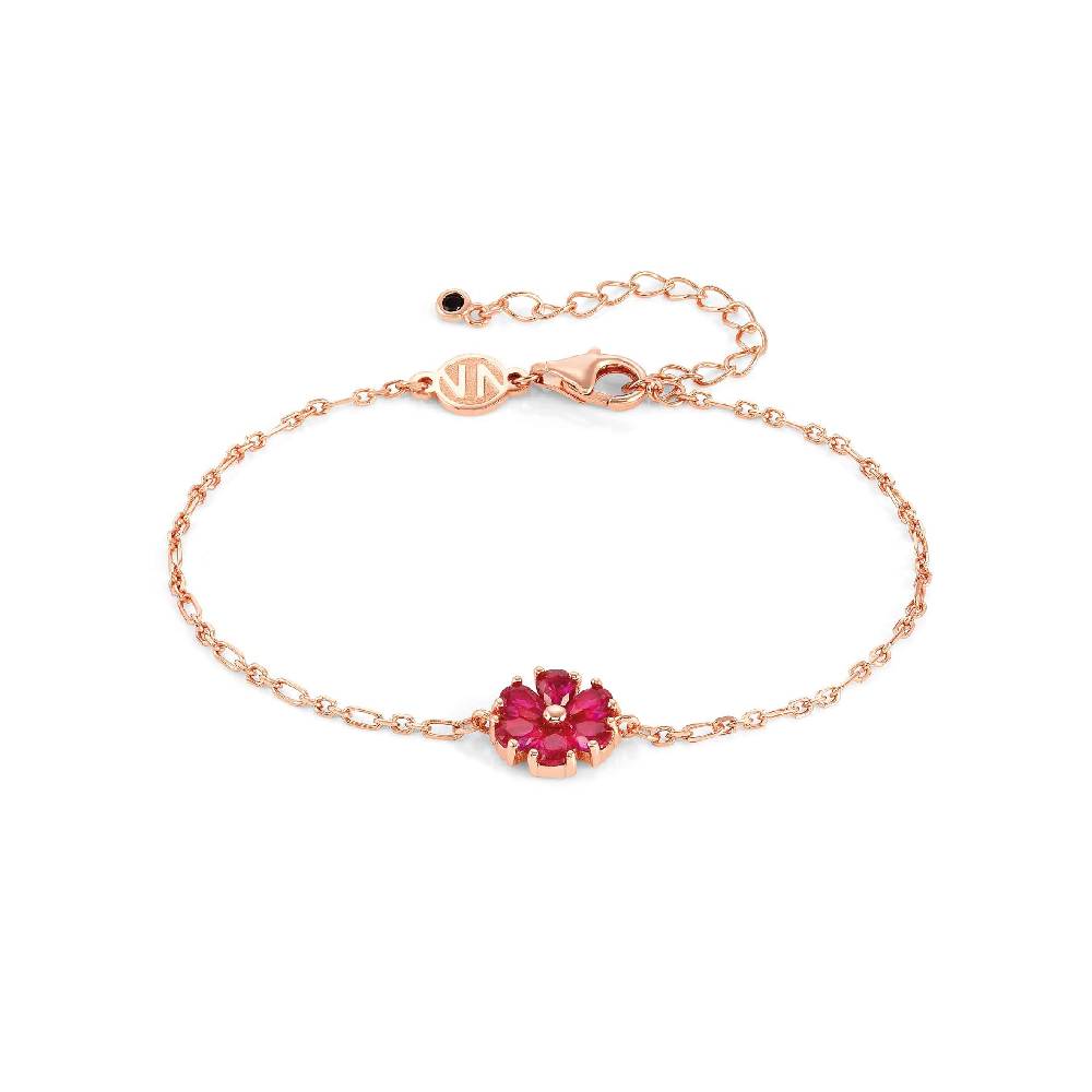 Nomination Bracciale Sweetrock Nature Fiore Oro Rosa