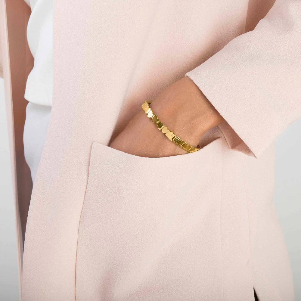 Nomination Bracciale Trendsetter In Acciaio Con Cuori