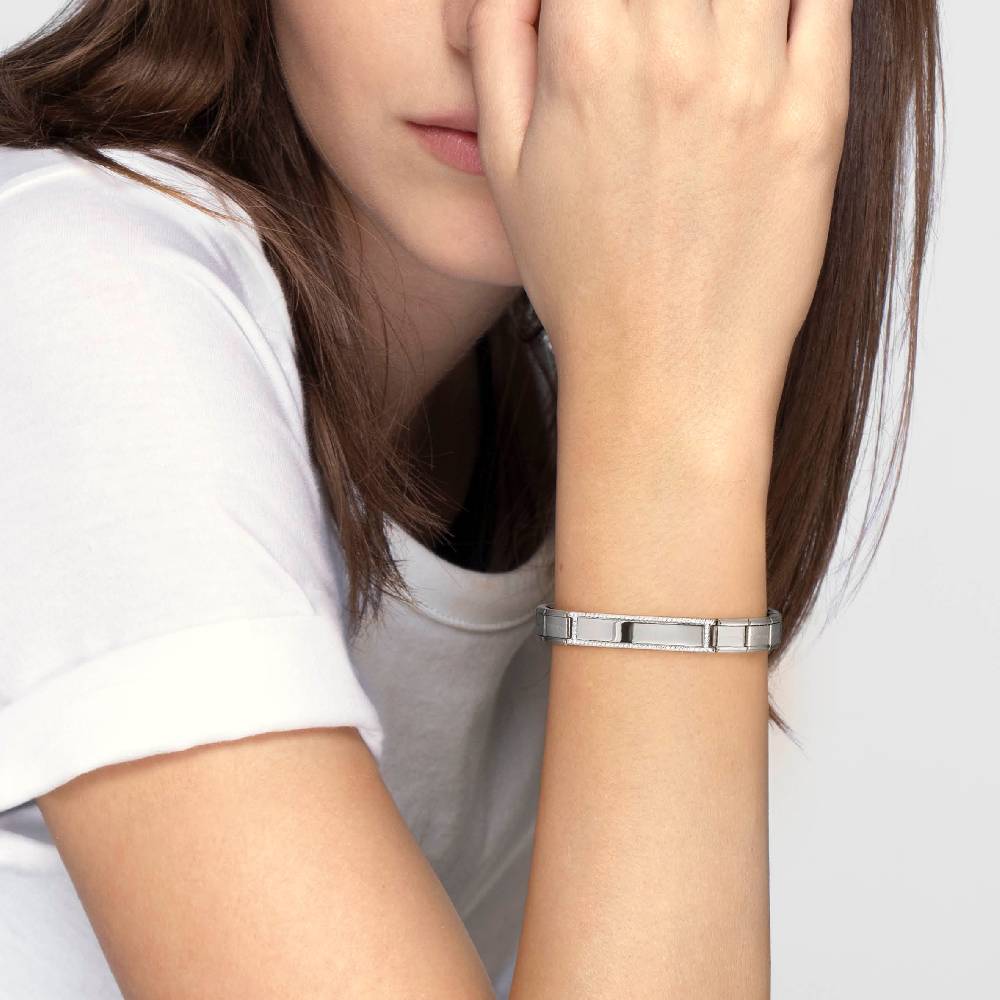 Nomination Bracciale Trendsetter Oro Giallo Con Placca