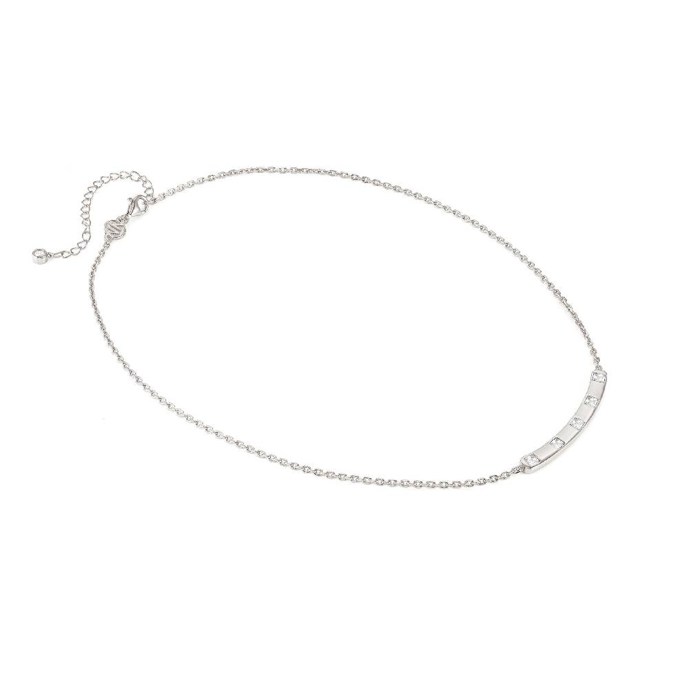 Nomination Collana Carismatica Centrale In Argento E Pietre Bianche