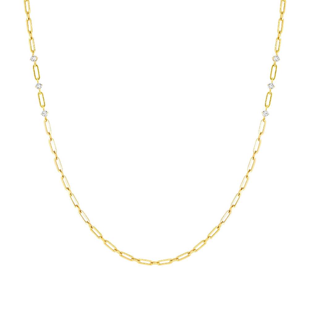 Nomination Collana Chainsofstyle Lunga Con Cubic Zirconia