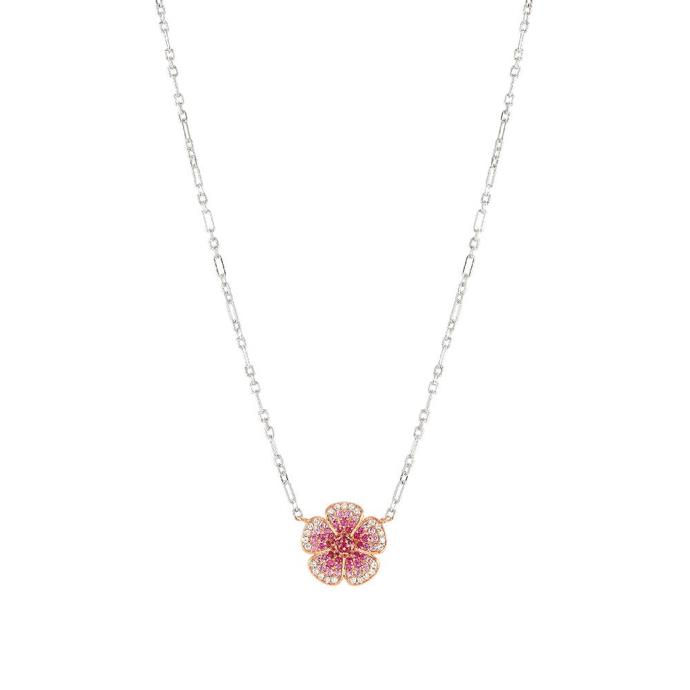 Nomination Collana Crysalis Fiore Con Cubic Zirconia