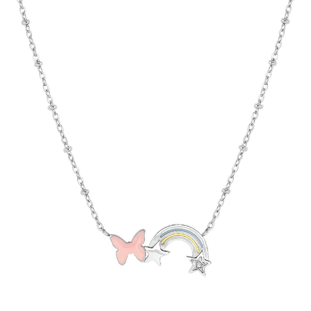 Nomination Collana Happyworld Arcobaleno con Smalto