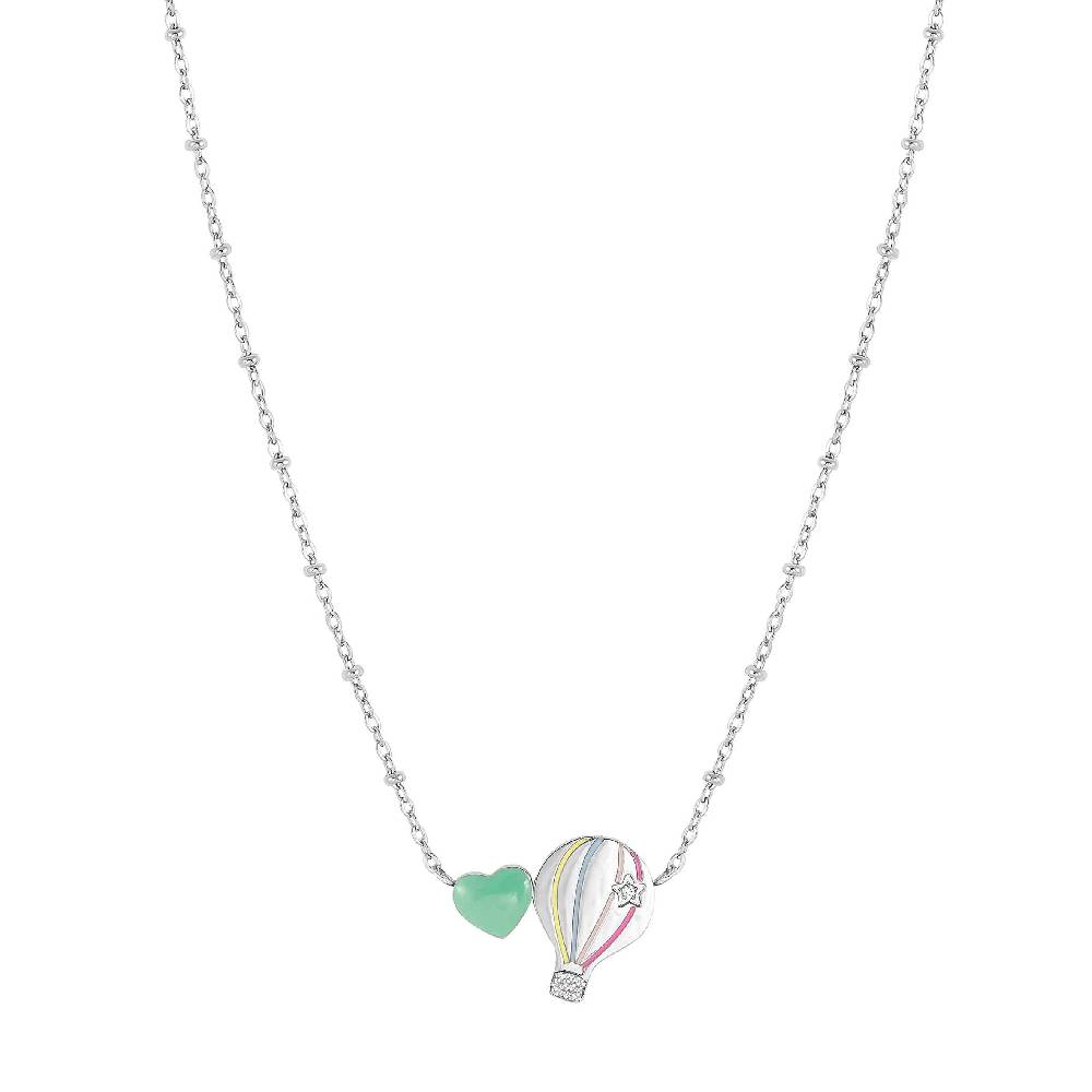Nomination Collana Happyworld Mongolfiera Con Smalto