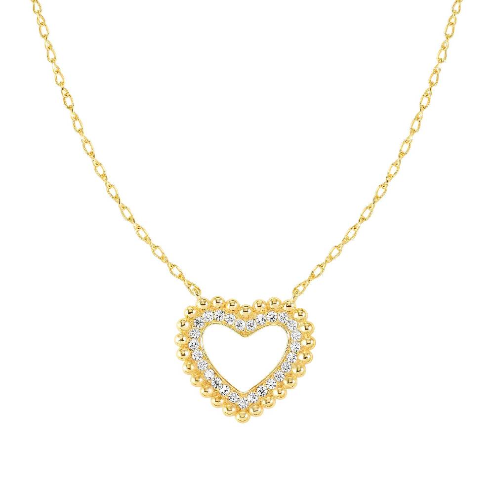 Nomination Collana Lovecloud Cuore con Cubic Zirconia