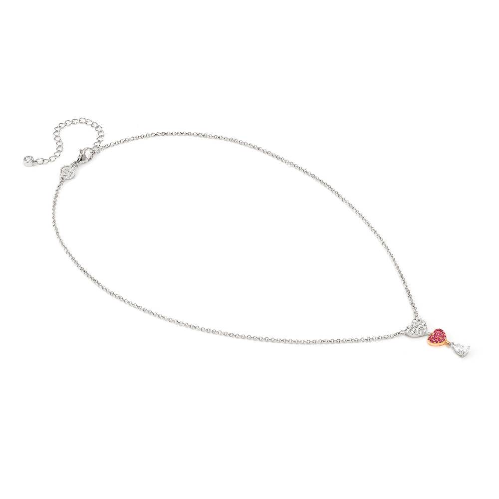 Nomination Collana Lucentissima Cuori E Cubic Zirconia A Goccia