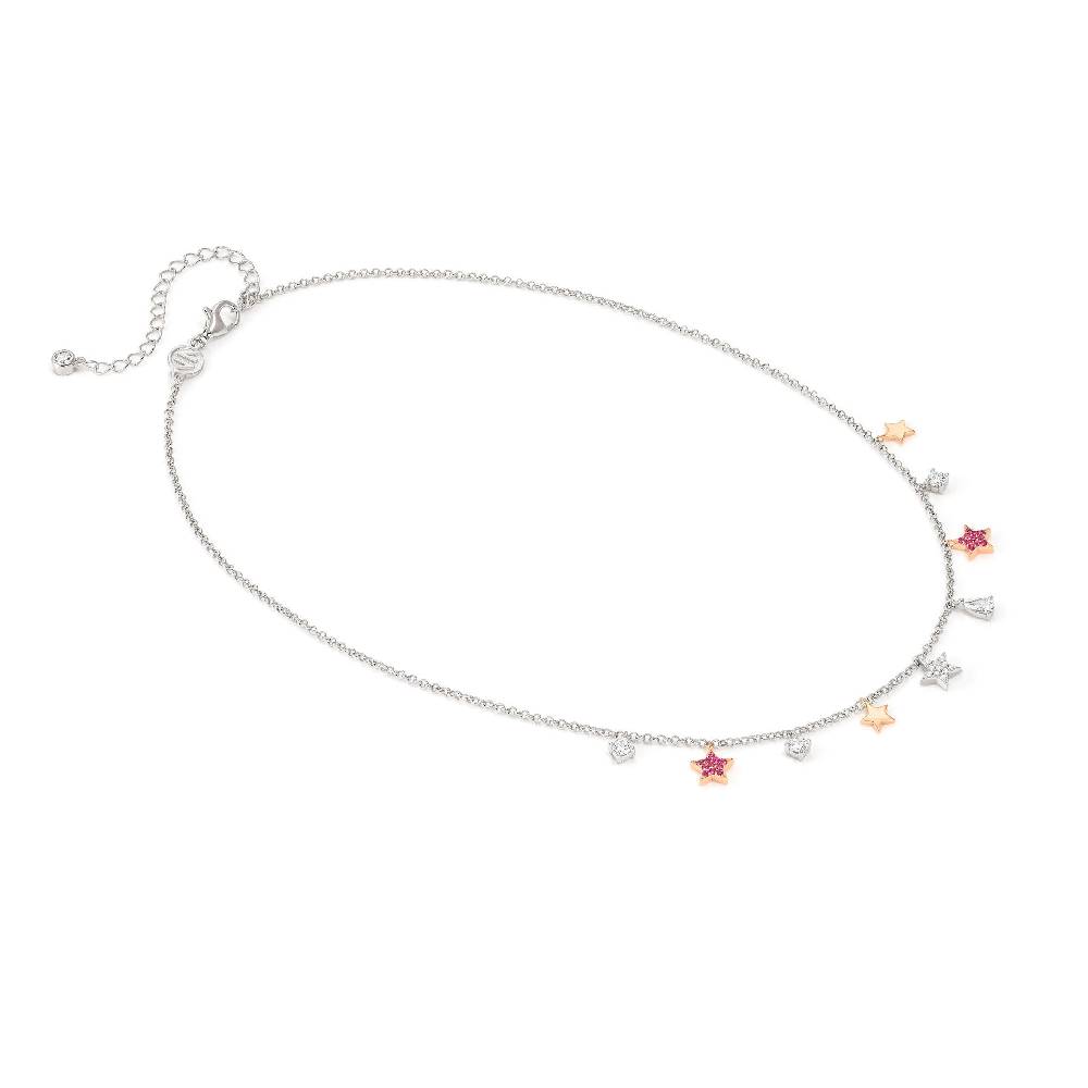 Nomination Collana Lucentissima Mix Pendenti Stelle E Cubic Zirconia