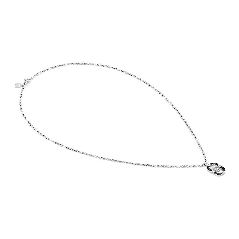 Nomination Collana ManVision Rosa Dei Venti Con Zirconi Neri