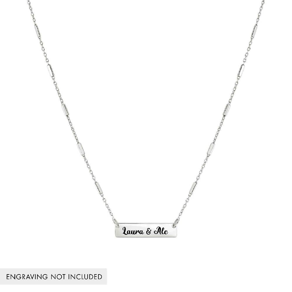 Nomination Collana Messaggi D'amore Con Centrale Incidibile