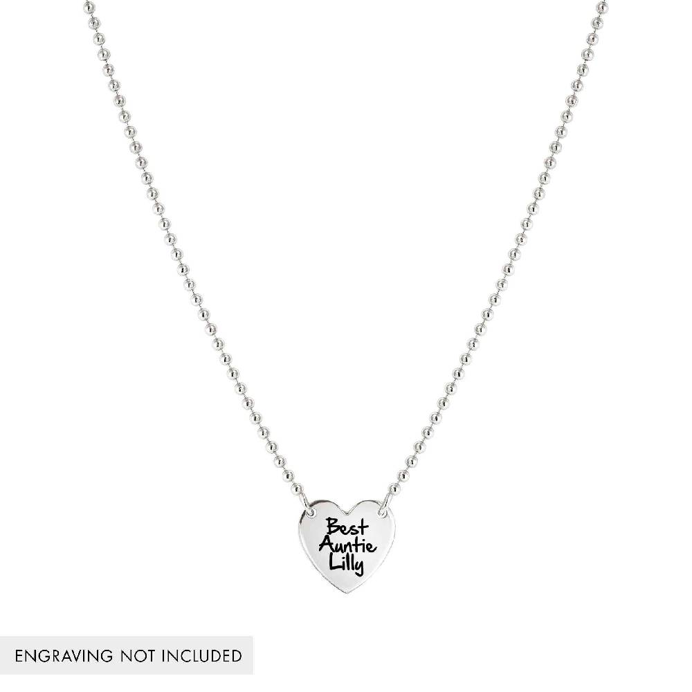 Nomination Collana Messaggi D'amore Con Cuore Incidibile