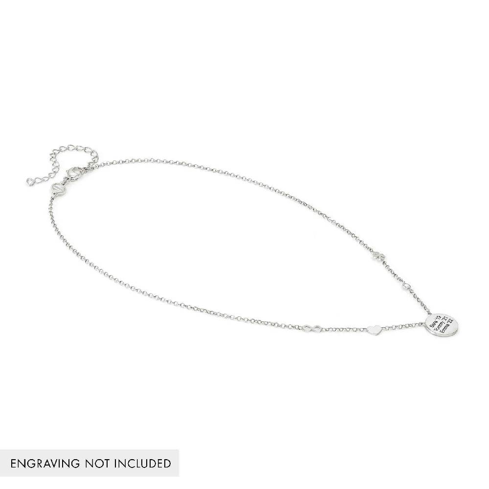 Nomination Collana Messaggi D'amore Tondo Incidibile E Mix Simboli