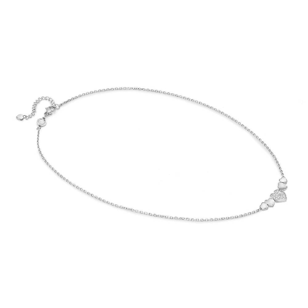 Nomination Collana Misstrendy Con Cuore E Cubic Zirconia