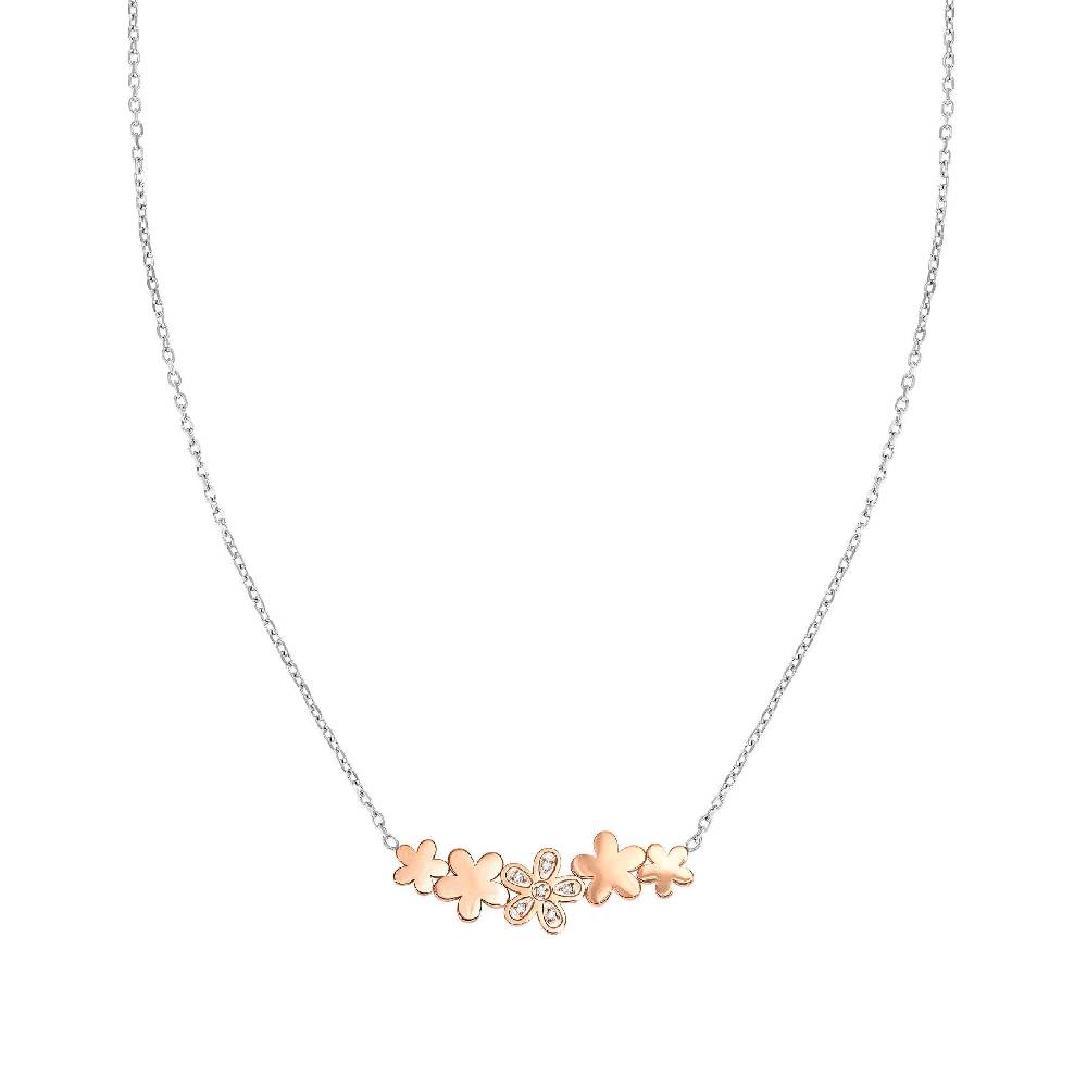 Nomination Collana Misstrendy Con Fiori E Cubic Zirconia