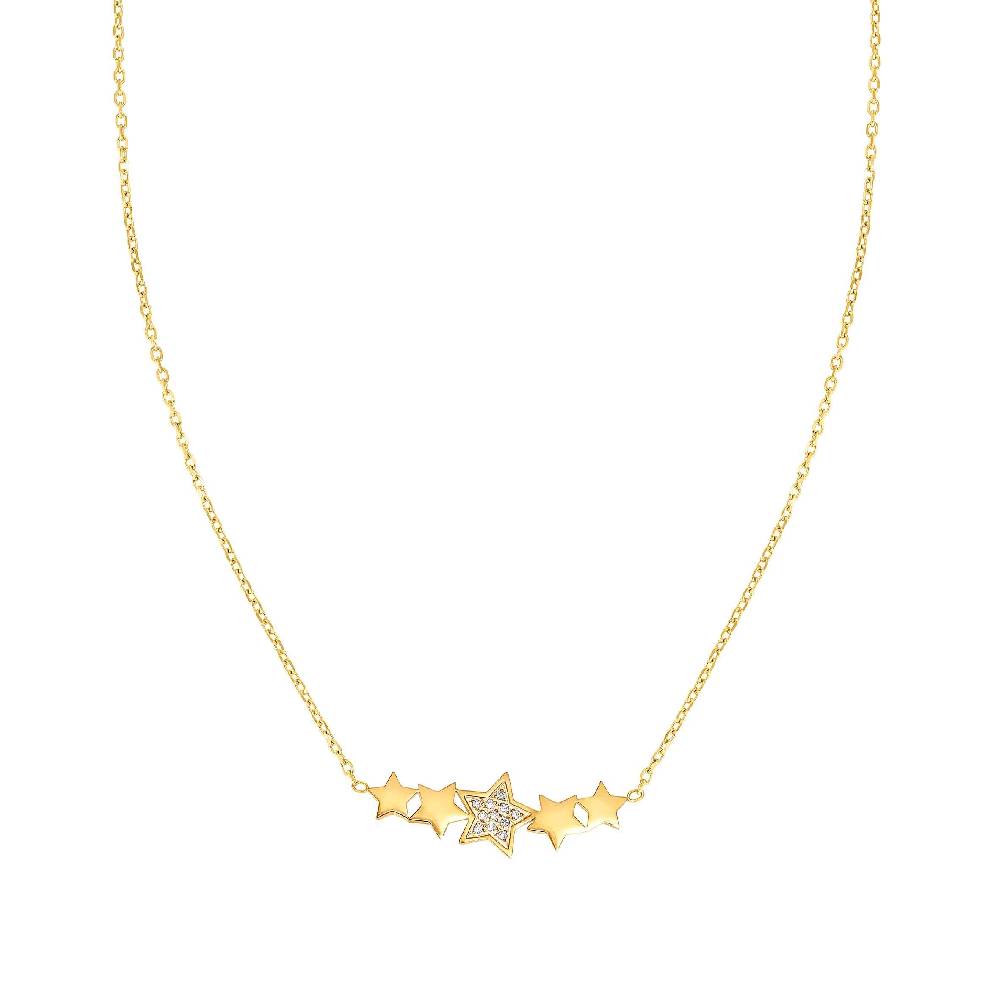 Nomination Collana Misstrendy Con Stelle E Cubic Zirconia
