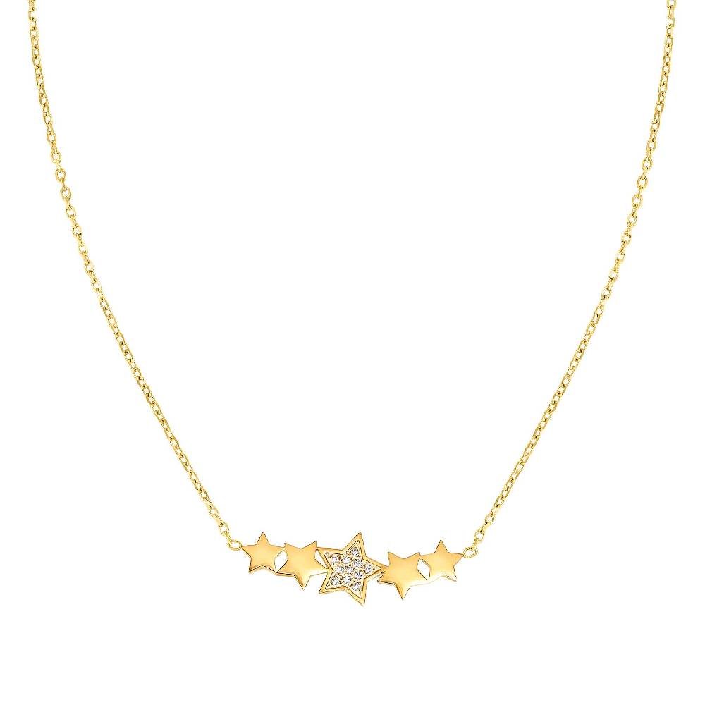 Nomination Collana Misstrendy Con Stelle E Cubic Zirconia