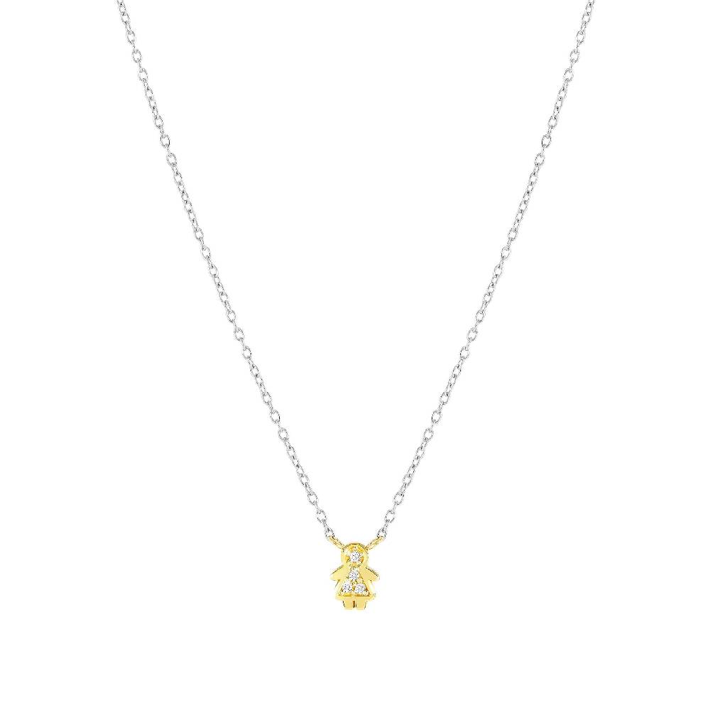 Nomination Collana MyTreasure Bambina In Oro E Diamanti