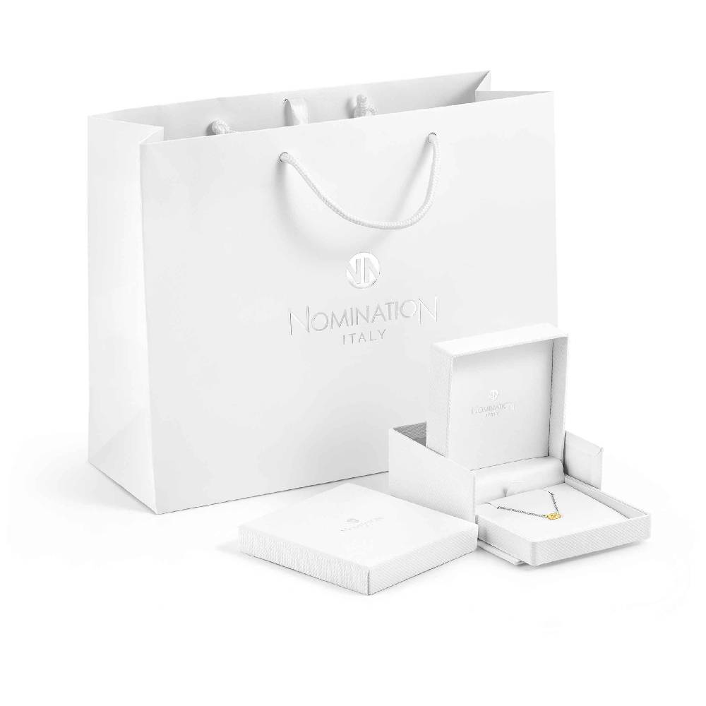 Nomination Collana MyTreasure Cuore In Oro E Diamanti