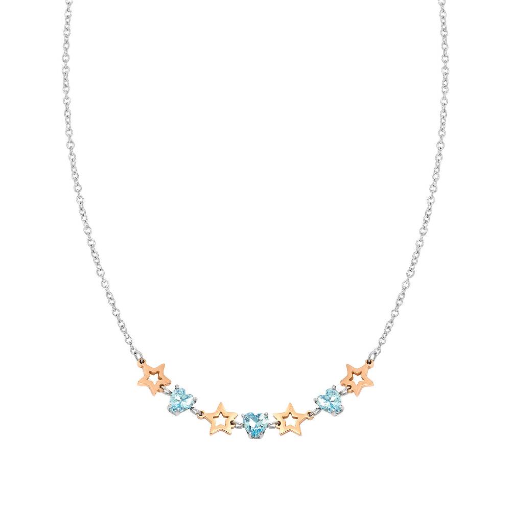 Nomination Collana Principessina Pietre Celesti E Stelle