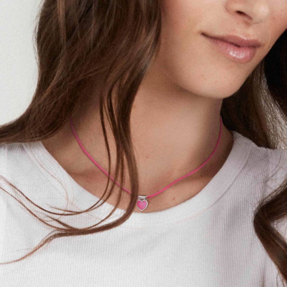 Nomination Collana SeiMia In Argento E Cordino Tecnico