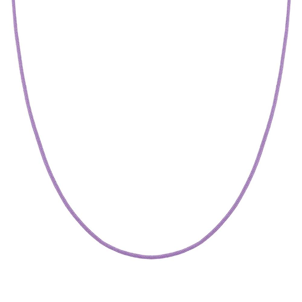 Nomination Collana SeiMia in Argento e Cordino Tecnico