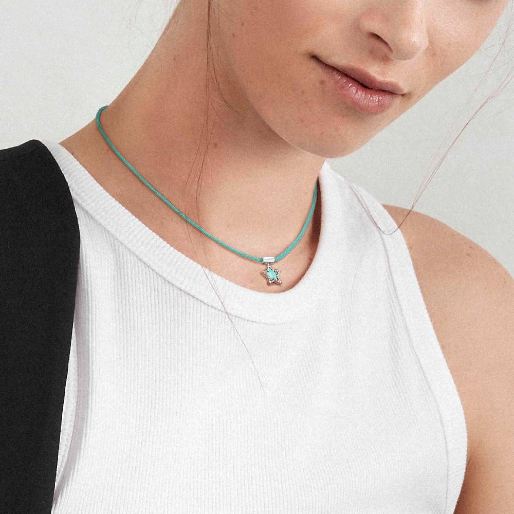 Nomination Collana SeiMia In Cordino Tecnico Colorato E Argento