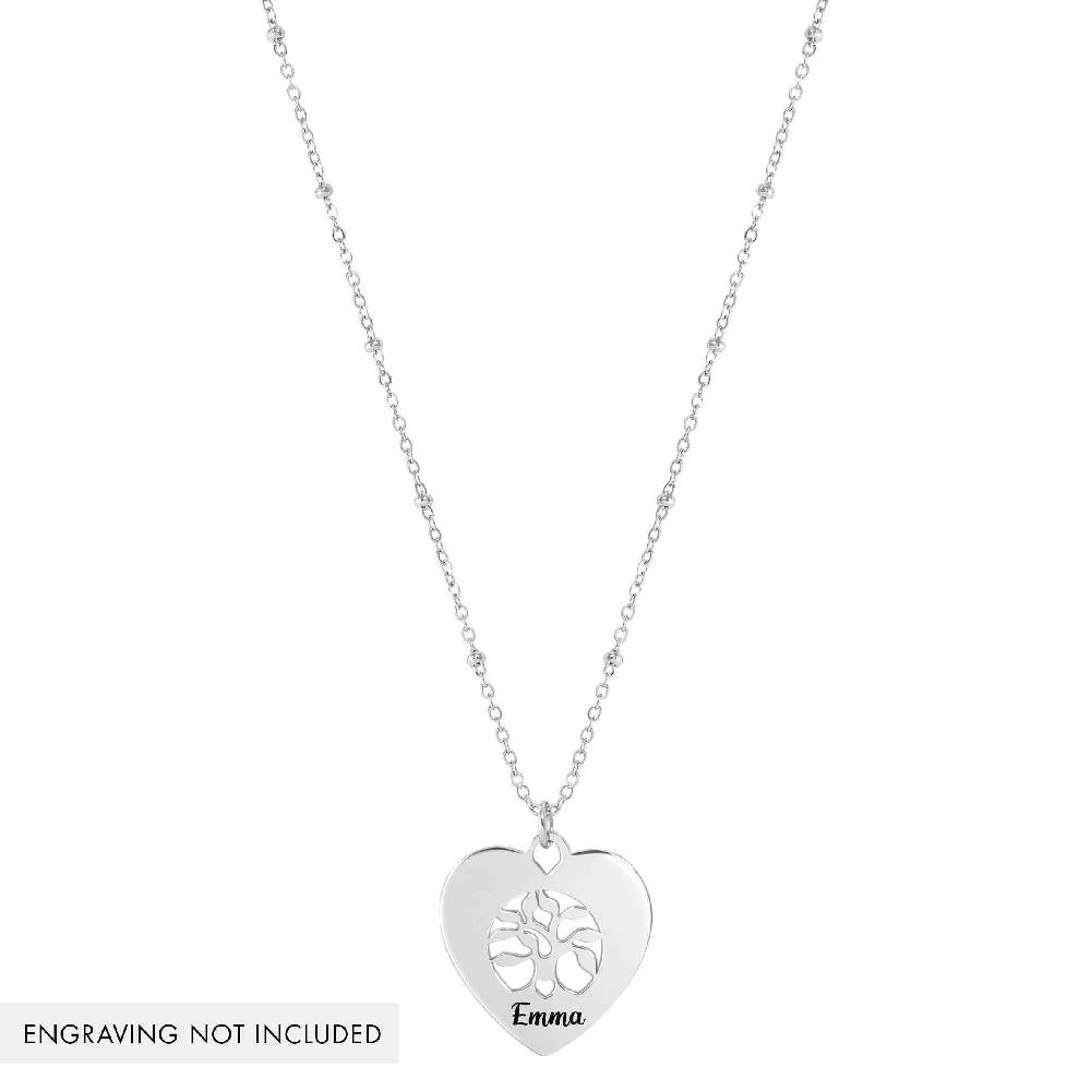 Nomination Collana Sempre Con Me Con Cuore Decorato