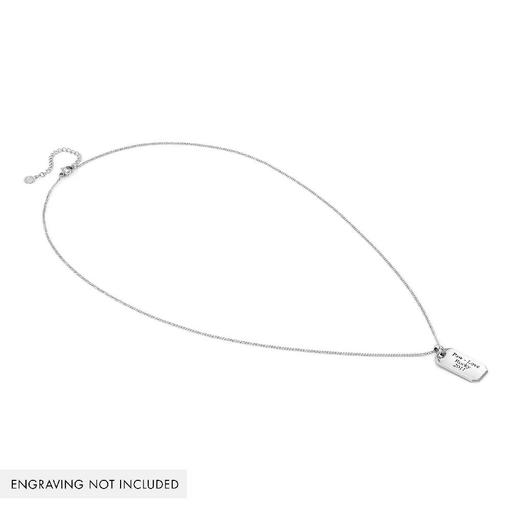 Nomination Collana Sempre Con Me Con Placca Rettangolare