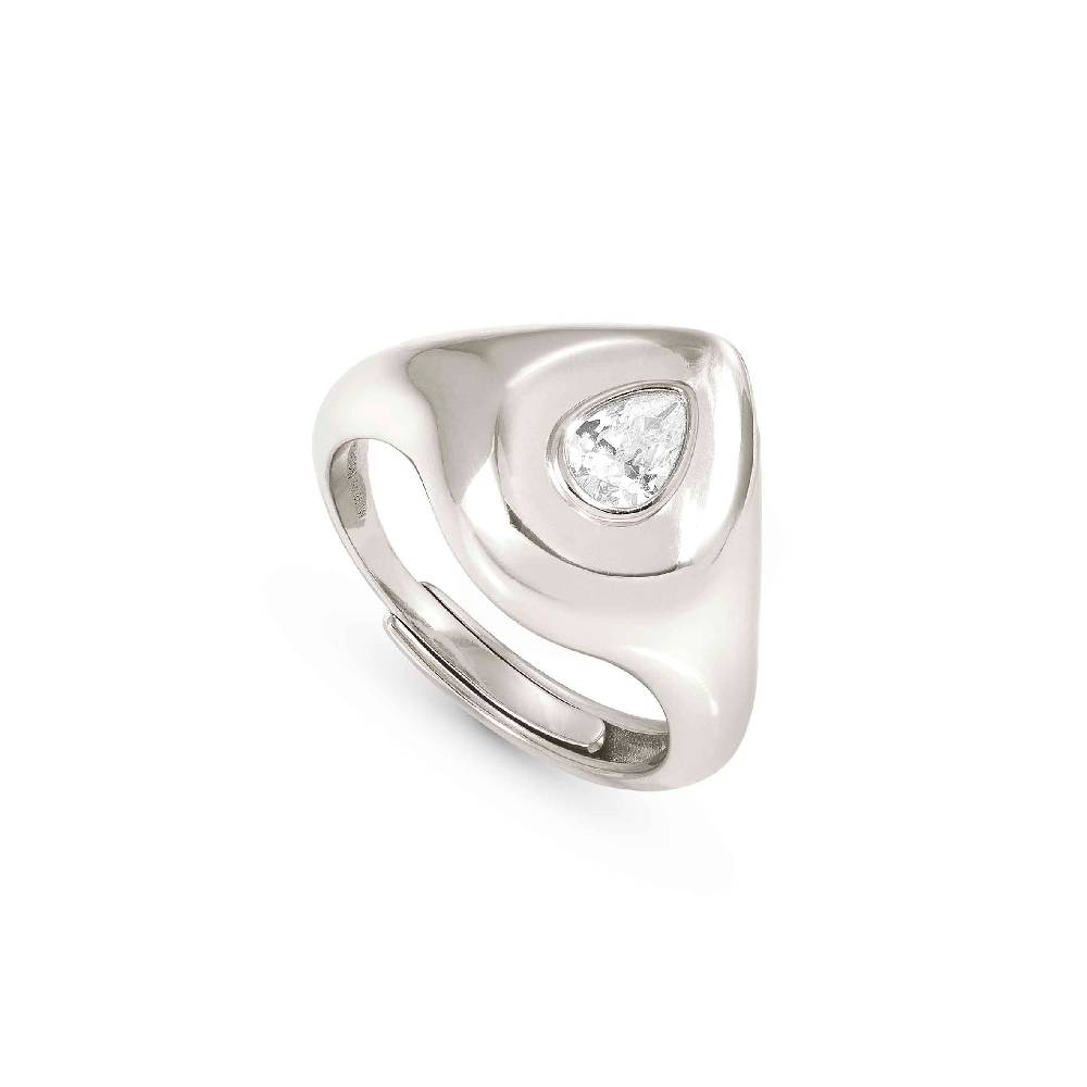 Nomination Anello Domina in argento con Goccia