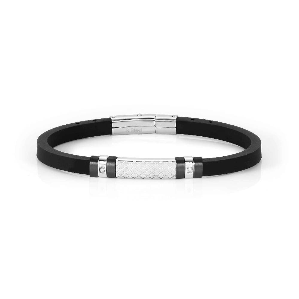 Nomination Bracciale City con Cubic Zirconia nero