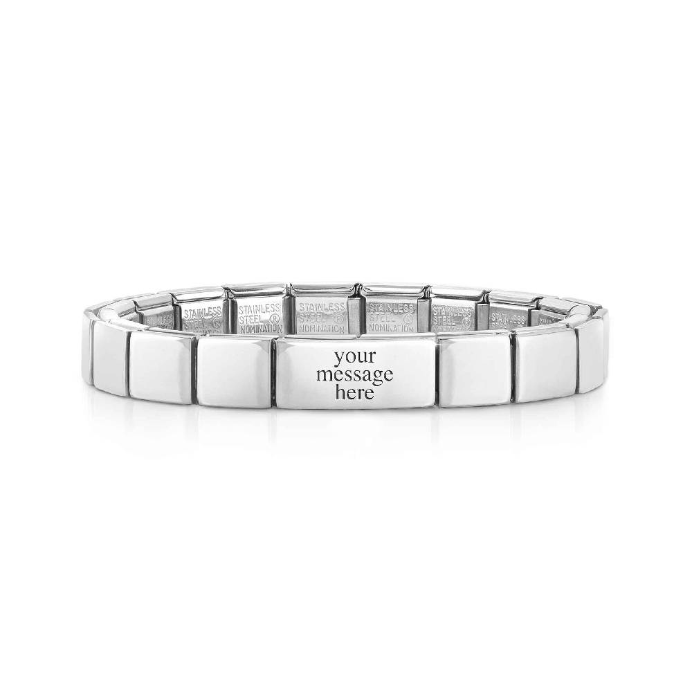 Nomination Bracciale Composable GLAM Placca Liscia