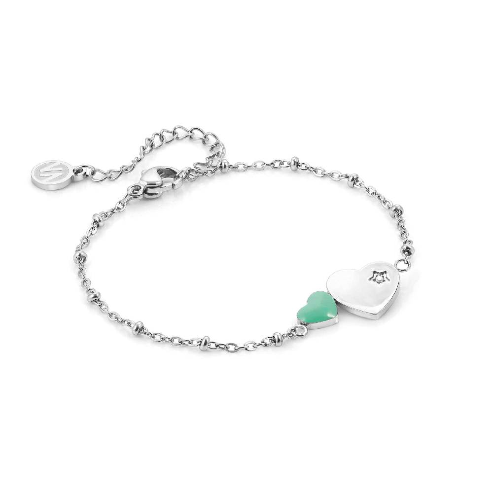 Nomination Bracciale Happyworld Cuori con Smalto