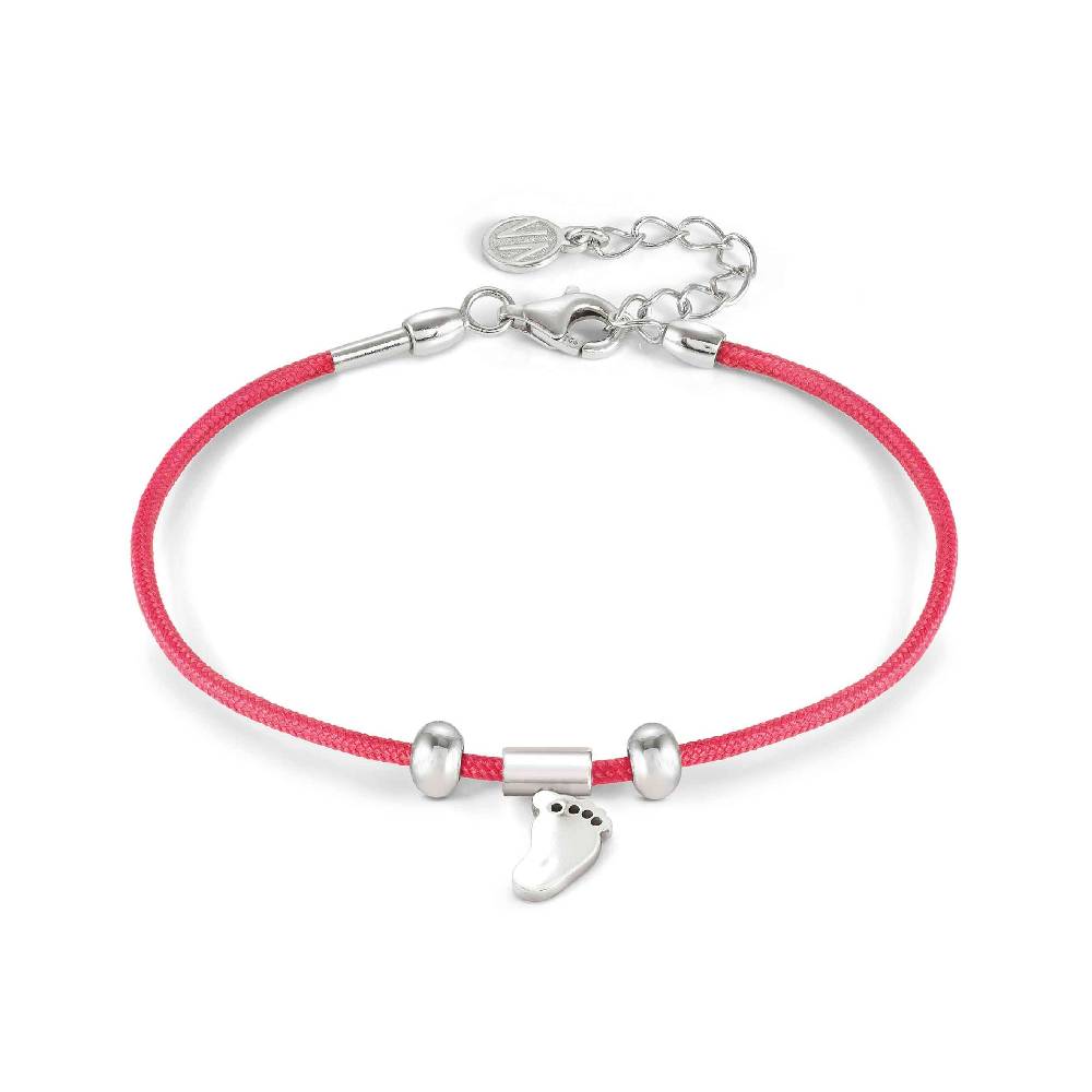 Nomination Bracciale SeiMia Rosso con Piedino