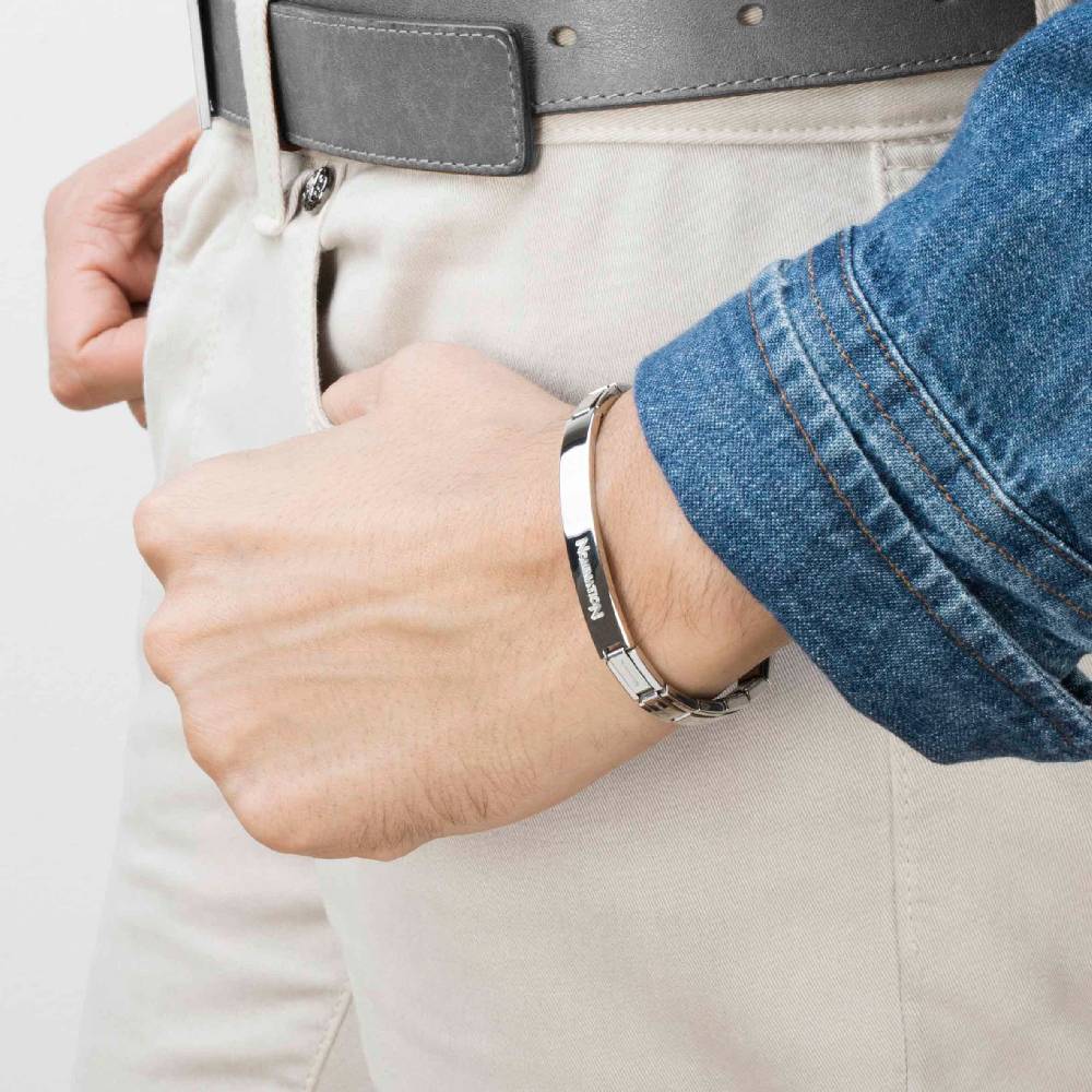 Nomination Bracciale Trendsetter Placca In Acciaio