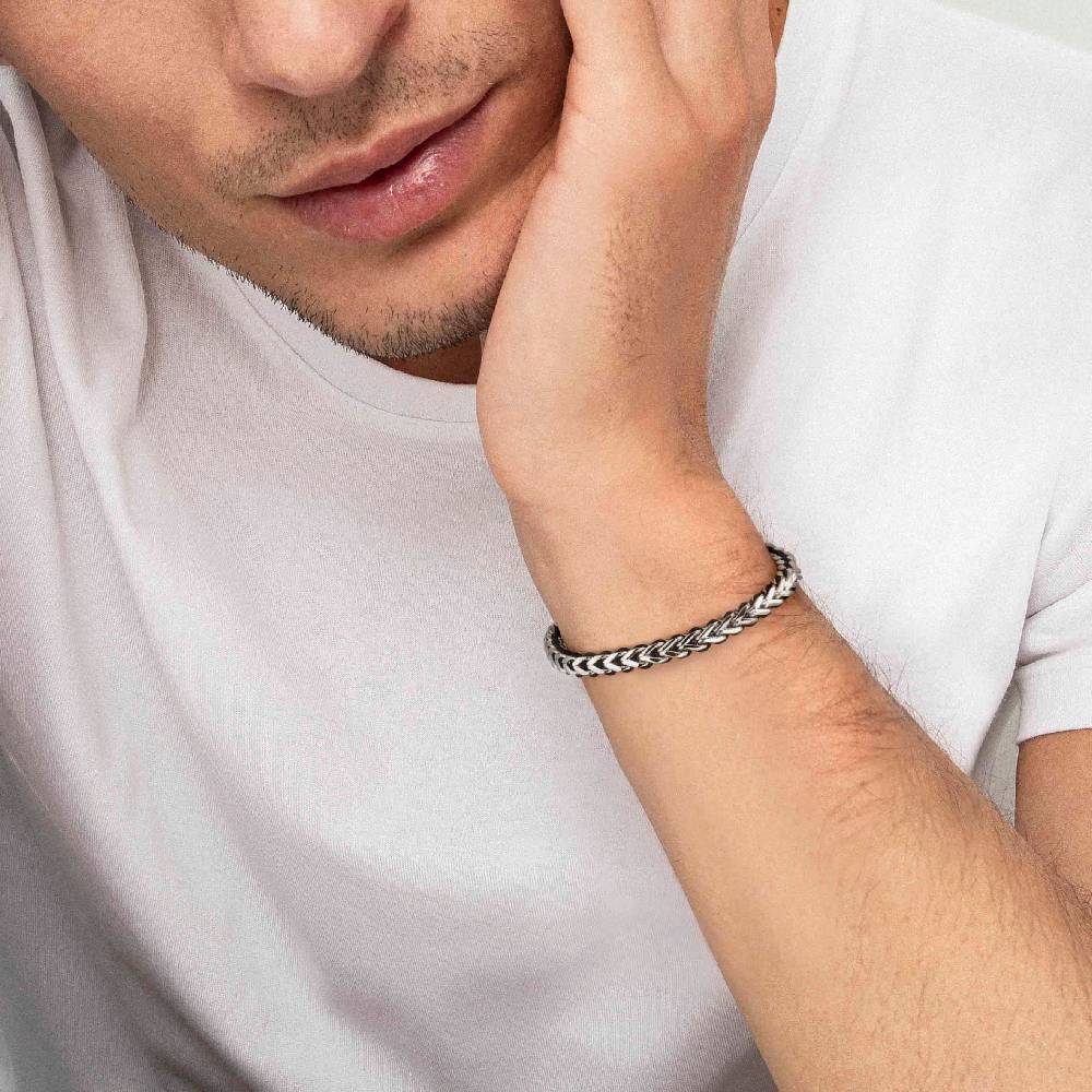 Nomination Bracciale Uomo Con Cordino Sintetico