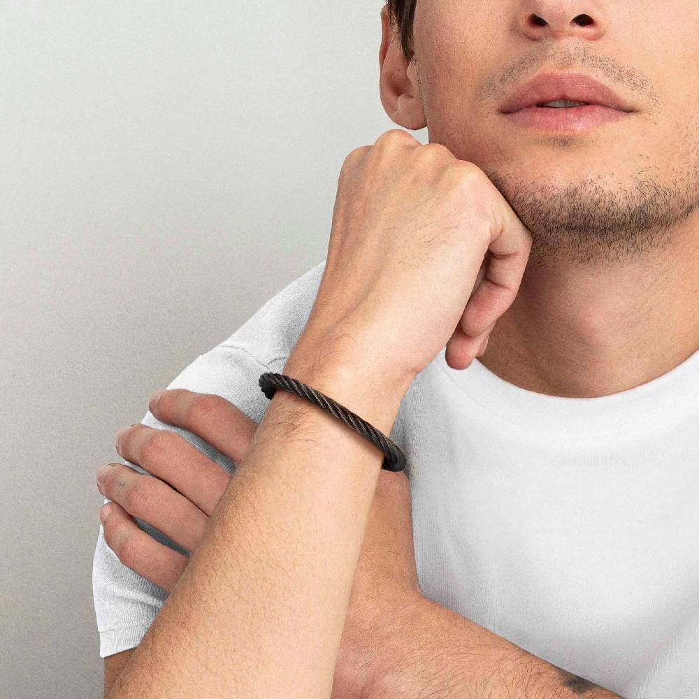 Nomination Bracciale Uomo Effetto Intrecciato