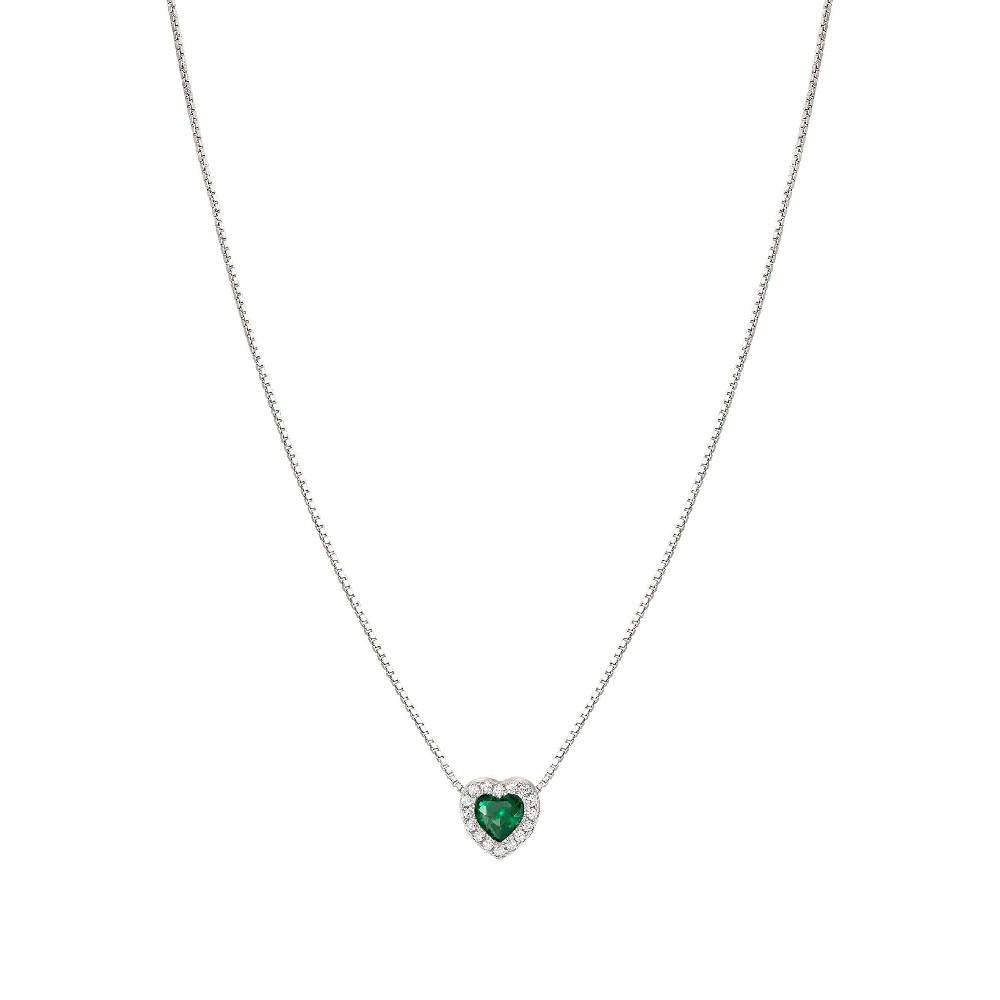 Nomination Collana All My Love Cuore Verde