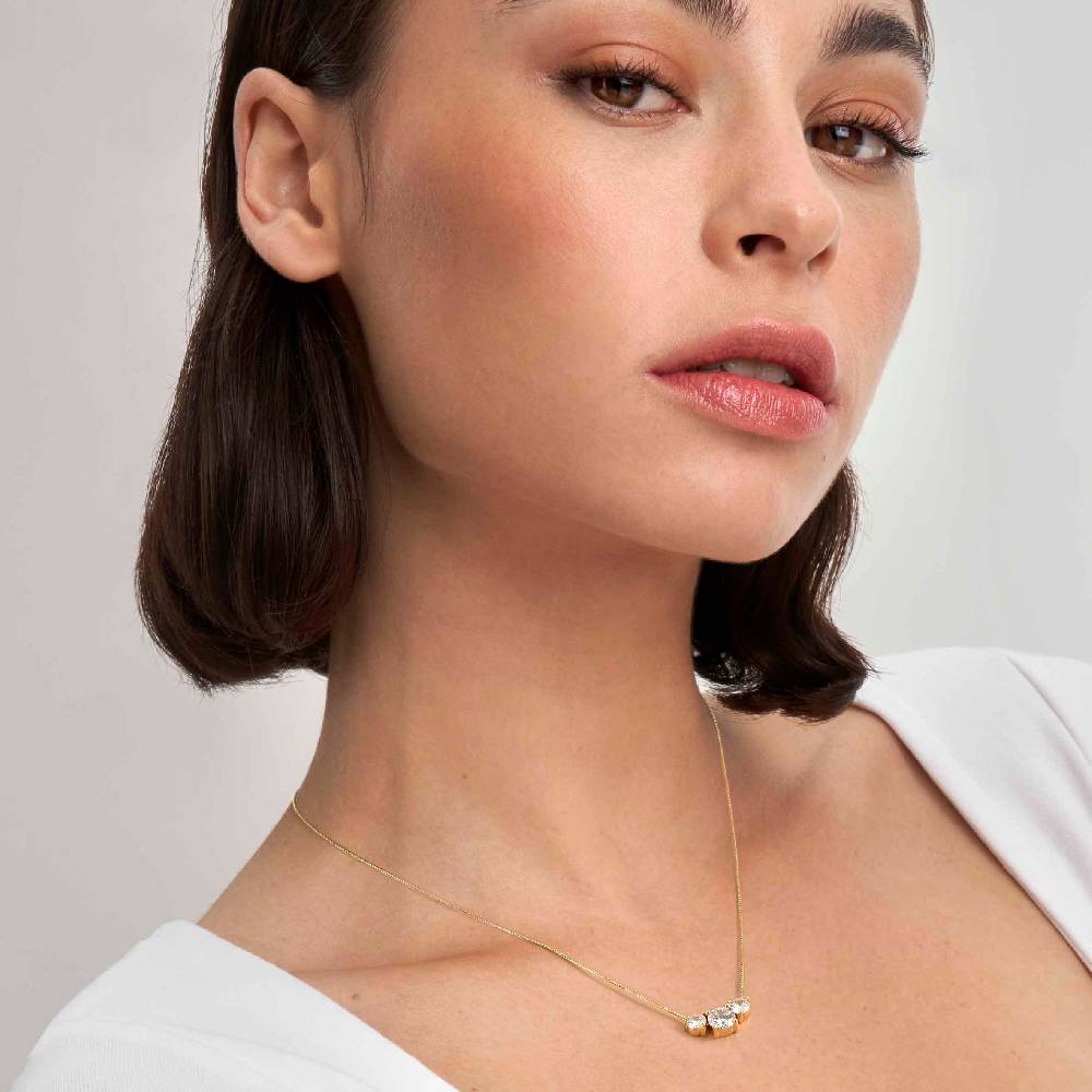 Nomination Collana Colour Wave Con 3 Pietre