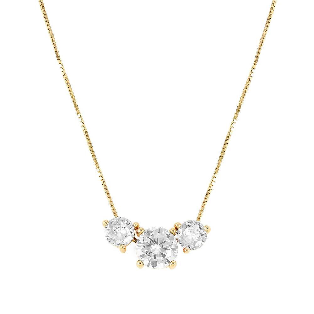 Nomination Collana Colour Wave Con 3 Pietre