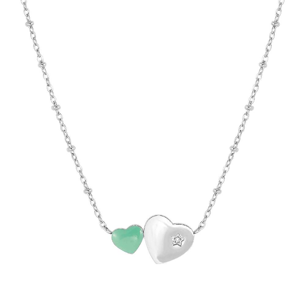 Nomination Collana Happyworld Cuori con Smalto