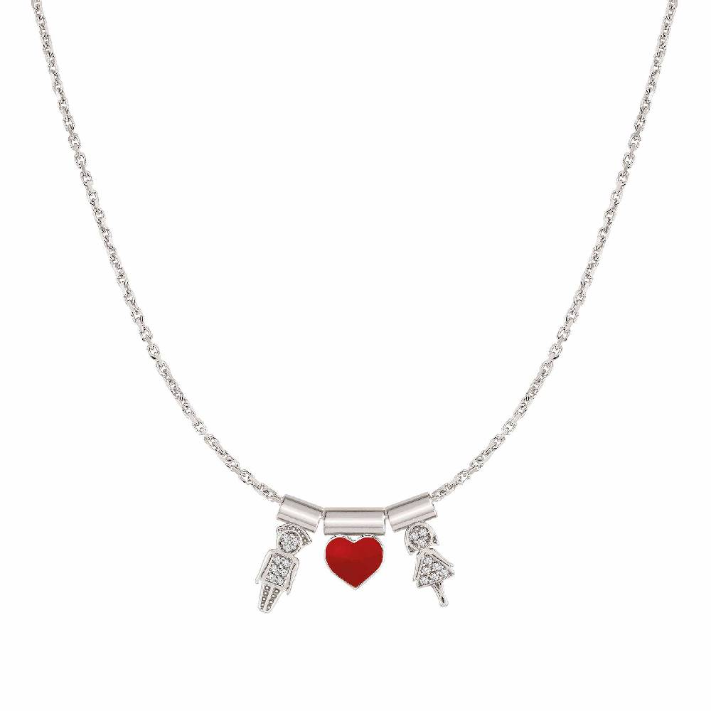 Nomination Collana Sei Mia con Lui Lei e cuore