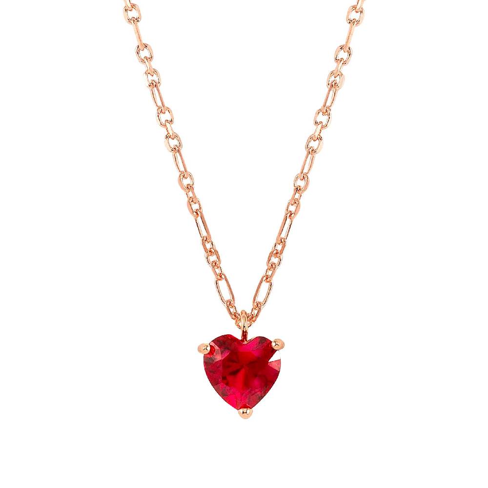 Nomination Collana SweetRock Cuore rosso