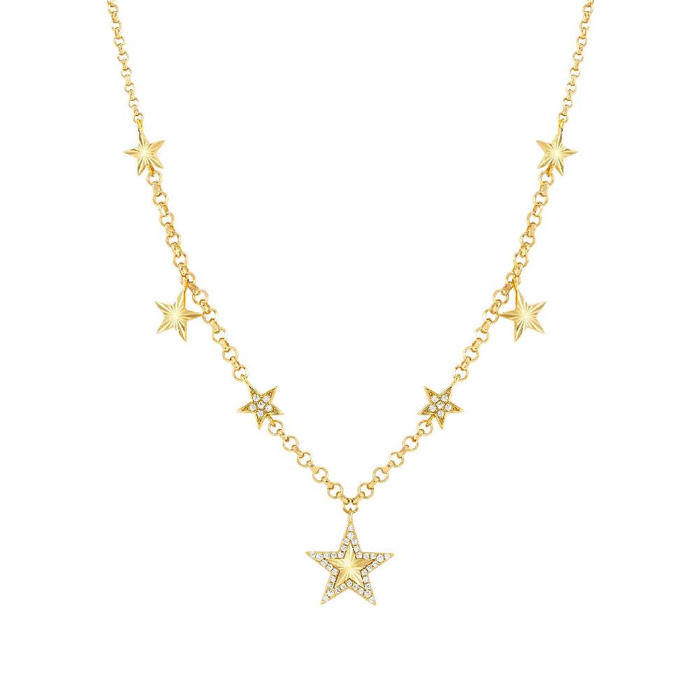 Nomination Collana TrueJoy Con Stelle Pendenti