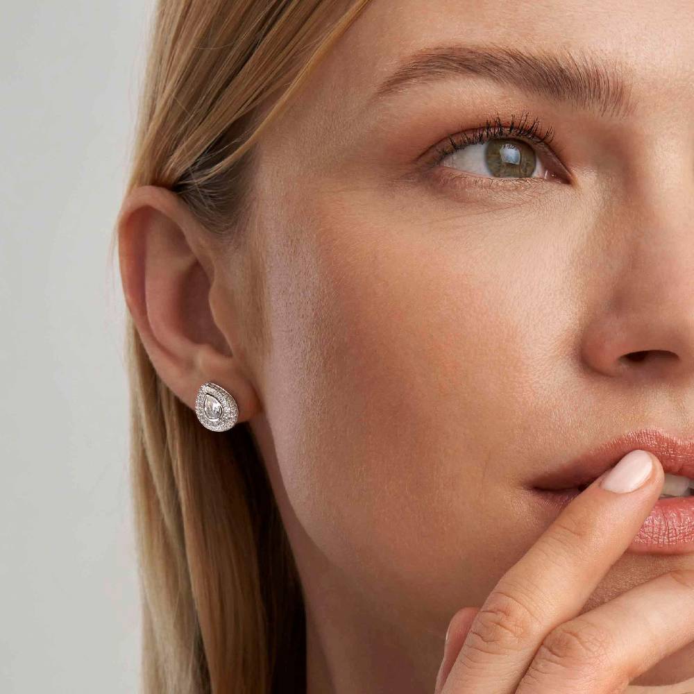 Nomination Orecchini Domina Goccia Con Zirconi