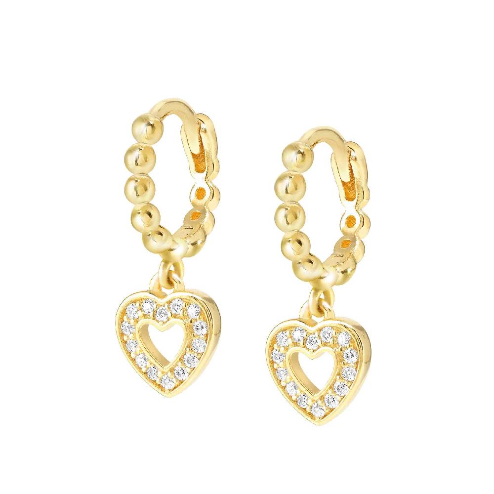 Nomination Orecchini Lovecloud con Cuore Pendente