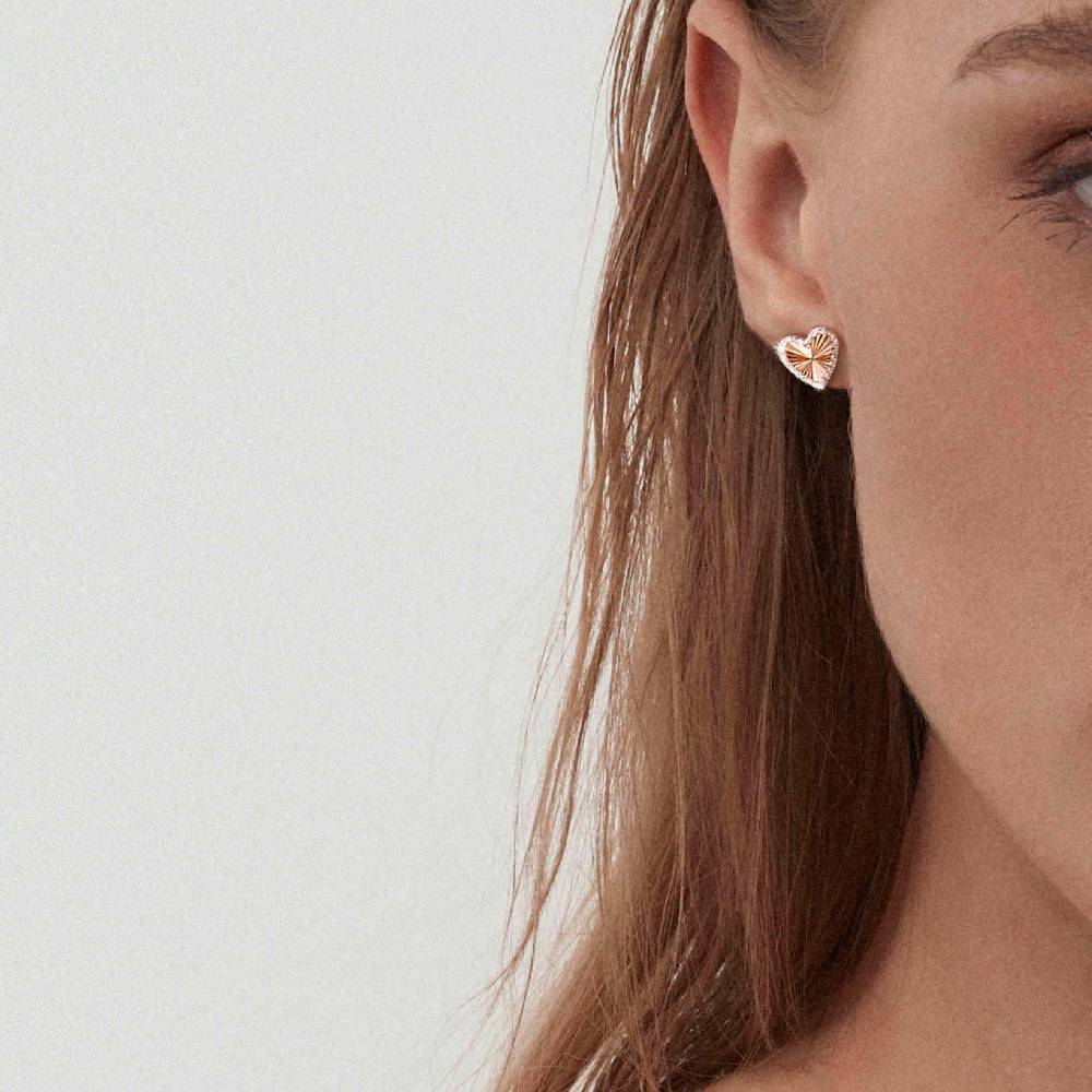 Nomination Orecchini TrueJoy Cuore Diamantato