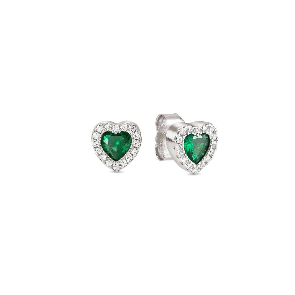 Nomination Orecchini All My Love a Cuore con Zirconi